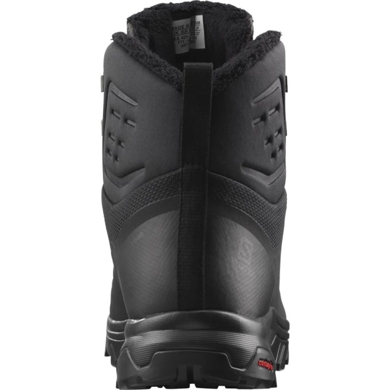 Black Salomon Outblast Thinsulate Climasalomon Waterproof Men's Winter Boots | IE HZ0653